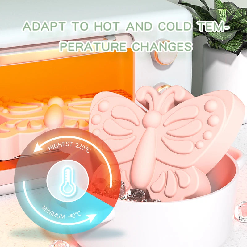 Butterfly Fondant Cake Decorating Tools Handmade Chocolate Bakeware Dessert Decoration Cookie Bee Cake Mold Kitchen Accessories