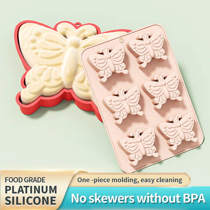 Butterfly Fondant Cake Decorating Tools Handmade Chocolate Bakeware Dessert Decoration Cookie Bee Cake Mold Kitchen Accessories