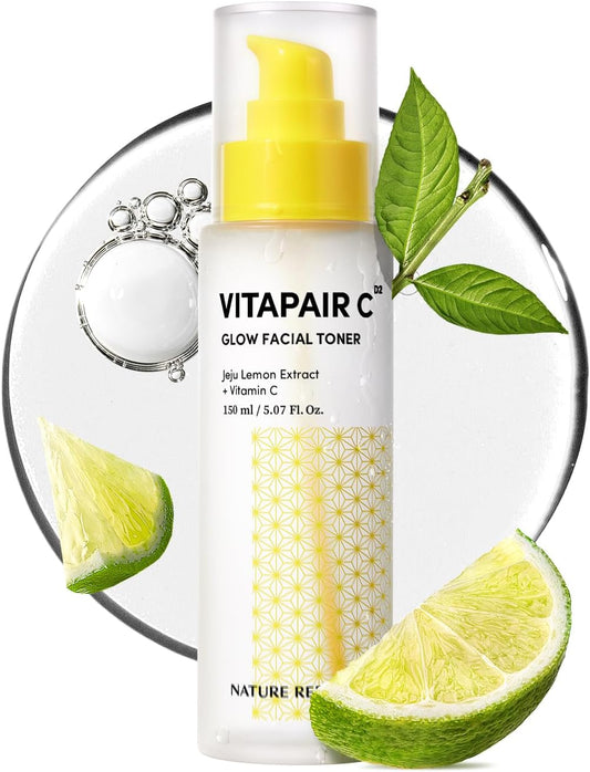 Vitapair C Glow Facial Toner - Vitamin Toners for Face, Hydrating Skin Care for Women, Niacinamide Korean Skincare, Clean, Clear Moisturizing, Gentle Natural Beauty, 150Ml / 5.07 Fl Oz