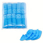 200pcs Blue Disposable Shoe Covers – Durable Non-Woven Fabric, Reusable Indoor Shoe Protection