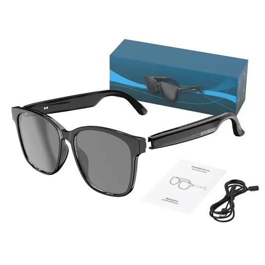 Smart Glasses AI Intelligent Translation Wireless Bluetooth Glasses Real-Time Simultaneous Interpretation Headset HY-C8