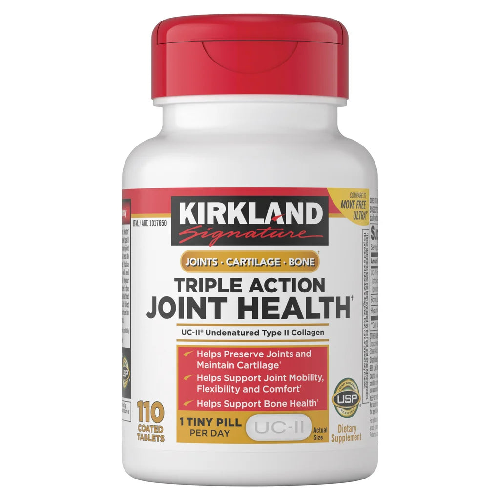 Kirkland Signature Triple Action Joint Health, 110 Coated Tablets