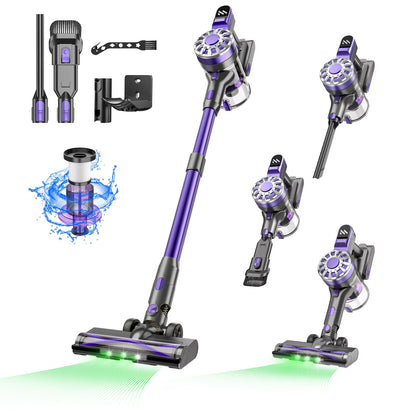 US Local Stock Hot Sale Online 6 in 1 Rechargeable Broom Dust Stick Cordless Vacuum Cleaner for Hardwood Floor Pet Hair