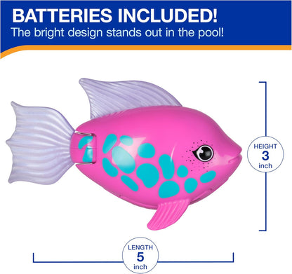 Rainbow Reef Fish Toy, Kids Swimming Accessories & Water Toys, Learn to Swim Pool Toys for Kids Ages 5 & Up, Batteries Included, Tuna Turner