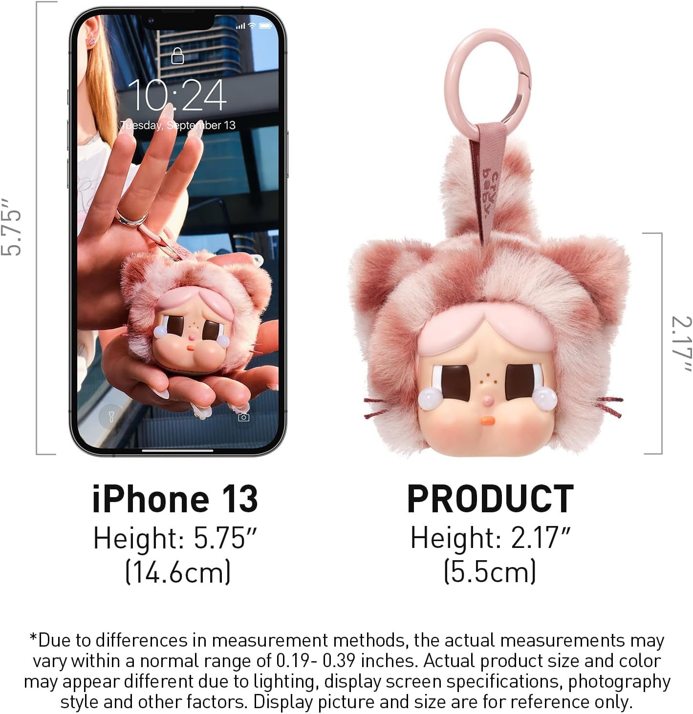 Crybaby Wild but Cutie Series - Vinyl Plush Pendant Blind Box, Random Design Action Figures Collectible Toys Decorations, Holiday Birthday Gifts for Girls and Boys, Whole Set