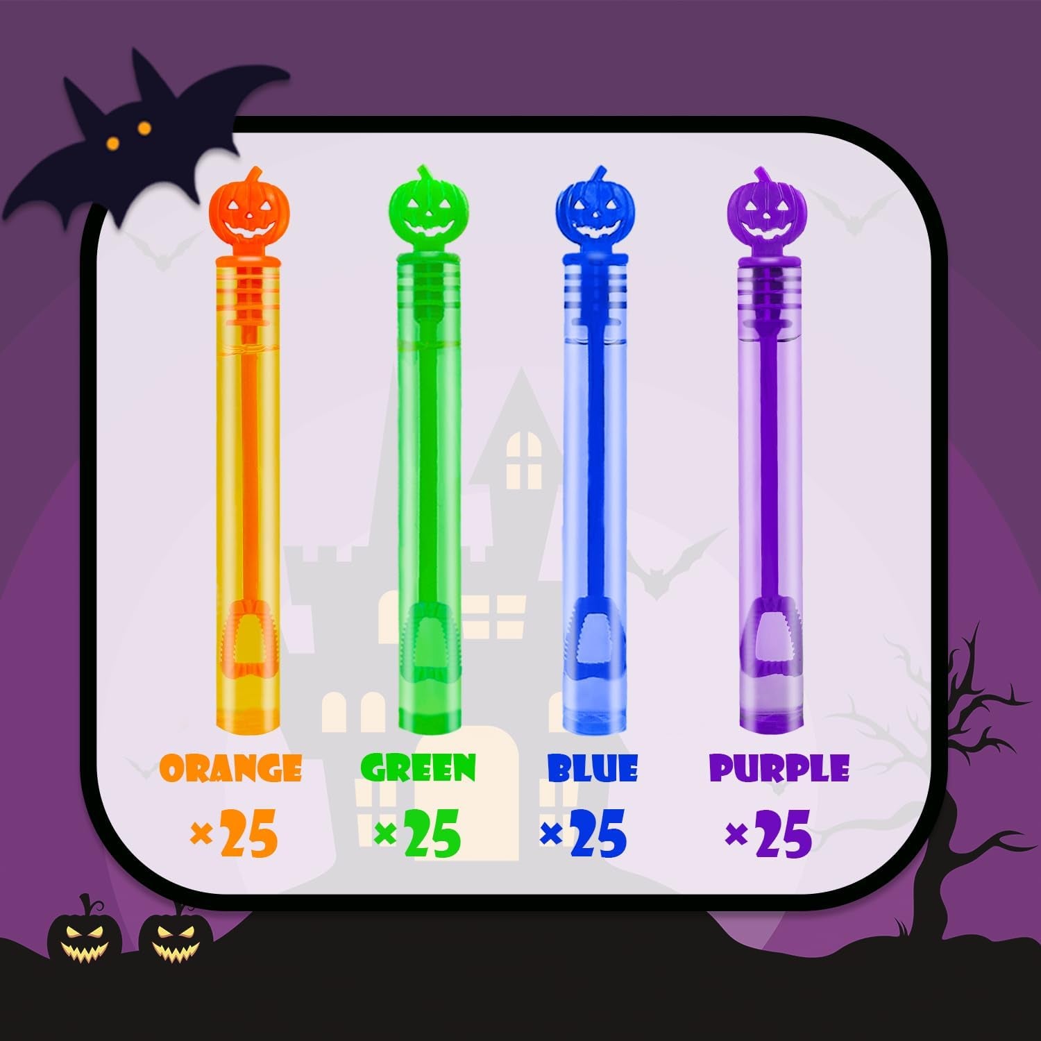 Halloween Party Favors Supplies for Kids 100 Pack – Bulk Giveaways Handouts,Boo Basket Pinata Goodie Bag Stuffers Fillers,Trick or Treat Toys,Classroom Prizes Gifts Activities for Toddlers Boys Girls