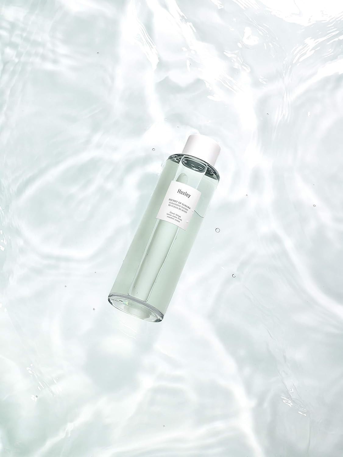 Secret of Sahara Cleansing Water: Be Clean, Be Moist 300Ml / 10.14 Fl. Oz. | Makeup Removal Cleanser | Gentle Face Cleanser for All Skin Type, Cleanses and Hydrates Skin