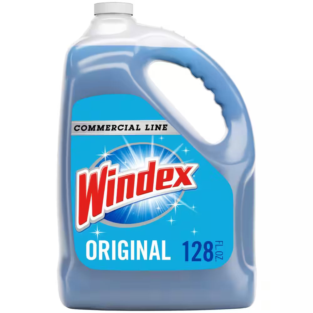 128 Oz. Commercial Original Glass Cleaner Refill.