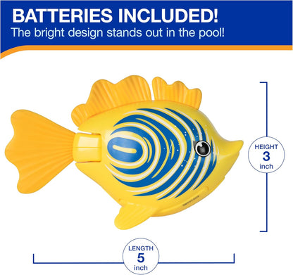 Rainbow Reef Fish Toy, Kids Swimming Accessories & Water Toys, Learn to Swim Pool Toys for Kids Ages 5 & Up, Batteries Included, Lebron Waves