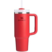 Quencher H2.0 Tumbler with Handle and Straw 30 Oz | Flowstate 3-Position Lid | Cup Holder Compatible for Travel | Insulated Stainless Steel Cup | Bpa-Free | Cherry Blossom