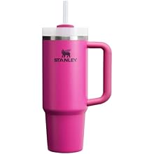 Quencher H2.0 Tumbler with Handle and Straw 30 Oz | Flowstate 3-Position Lid | Cup Holder Compatible for Travel | Insulated Stainless Steel Cup | Bpa-Free | Cherry Blossom