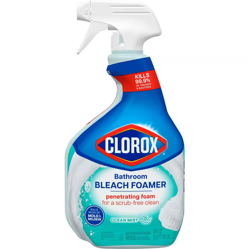 30 Oz. Bathroom Foamer with Bleach Spray