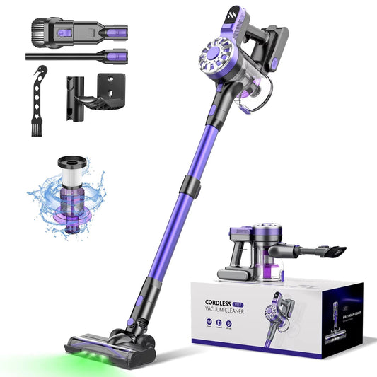 US Local Stock Hot Sale Online 6 in 1 Rechargeable Broom Dust Stick Cordless Vacuum Cleaner for Hardwood Floor Pet Hair