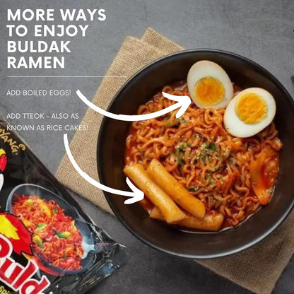 Korean Spicy Chicken Ramen Variety 10 Packs (10 Different Noodles) Sampler Gift Box, Korean Ramen, Ramen Noodles, Noodles, Asian Noodles Variety Pack, Spicy Chicken Ramen, Carbonara