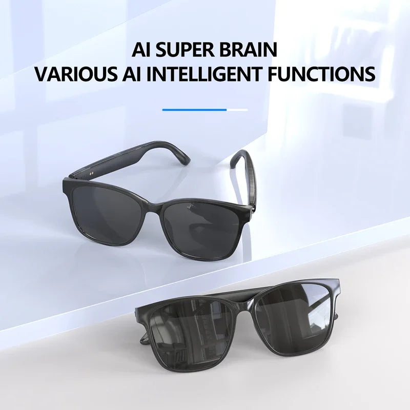 Smart Glasses AI Intelligent Translation Wireless Bluetooth Glasses Real-Time Simultaneous Interpretation Headset HY-C8