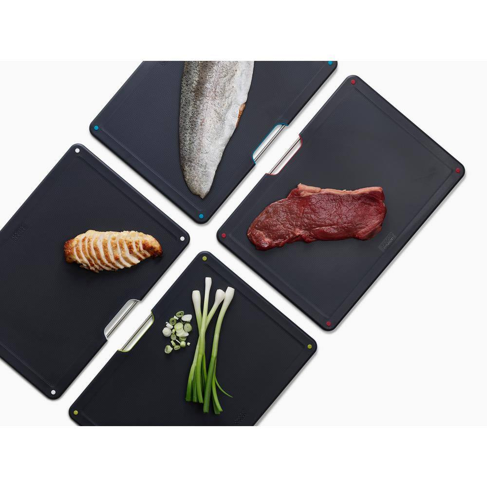 Folio Steel 4-Piece Cutting Board Set