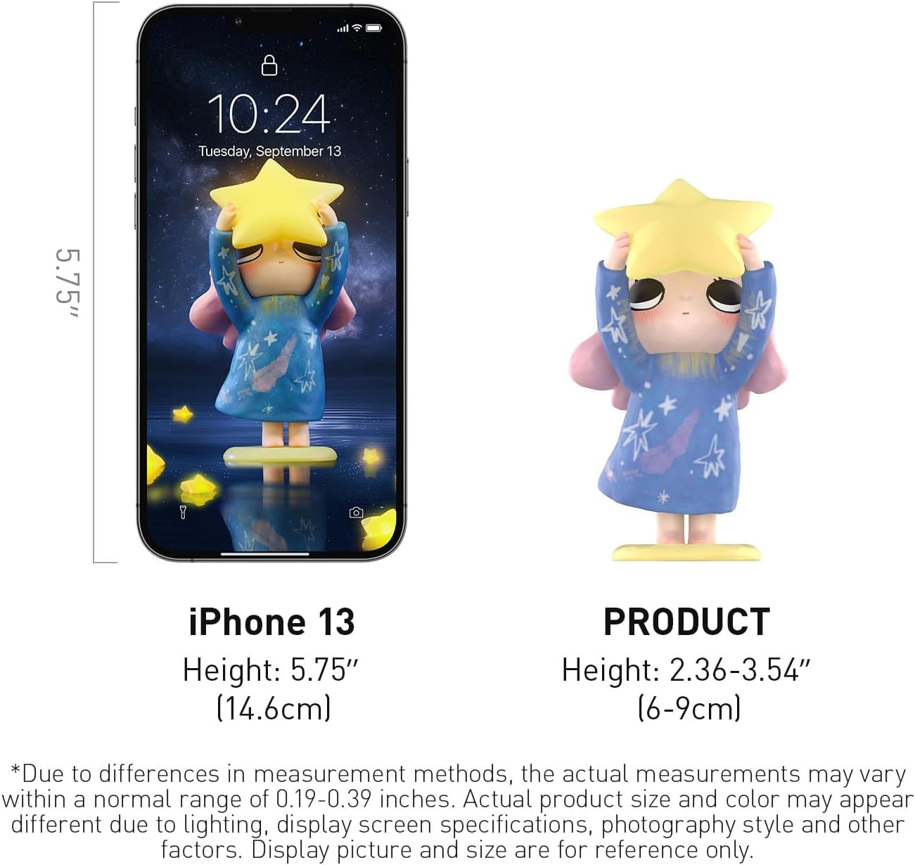 Nyota Growing up by Your Way Series Figures, Blind Box Figures, Random Design Action Figures Collectible Toys Home Decorations, Holiday Birthday Gifts, Single Box