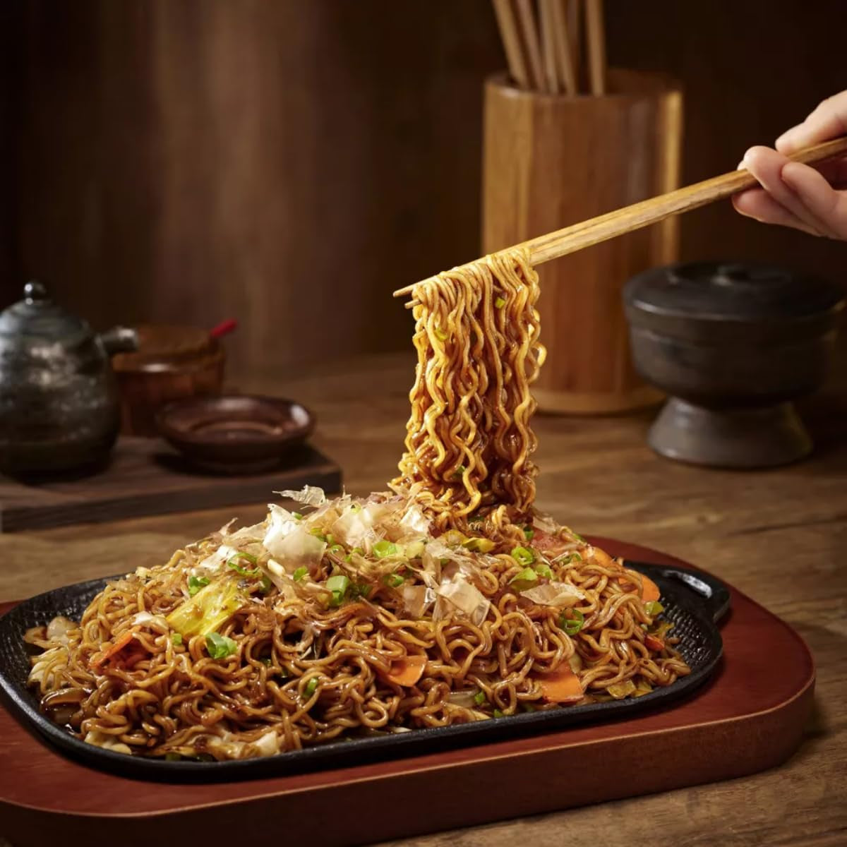 Korean Spicy Chicken Flavor Ramen - Original, Rose, Cheese, Yakisoba and Tomyang 5 Variety Flavor (Pack of 5)