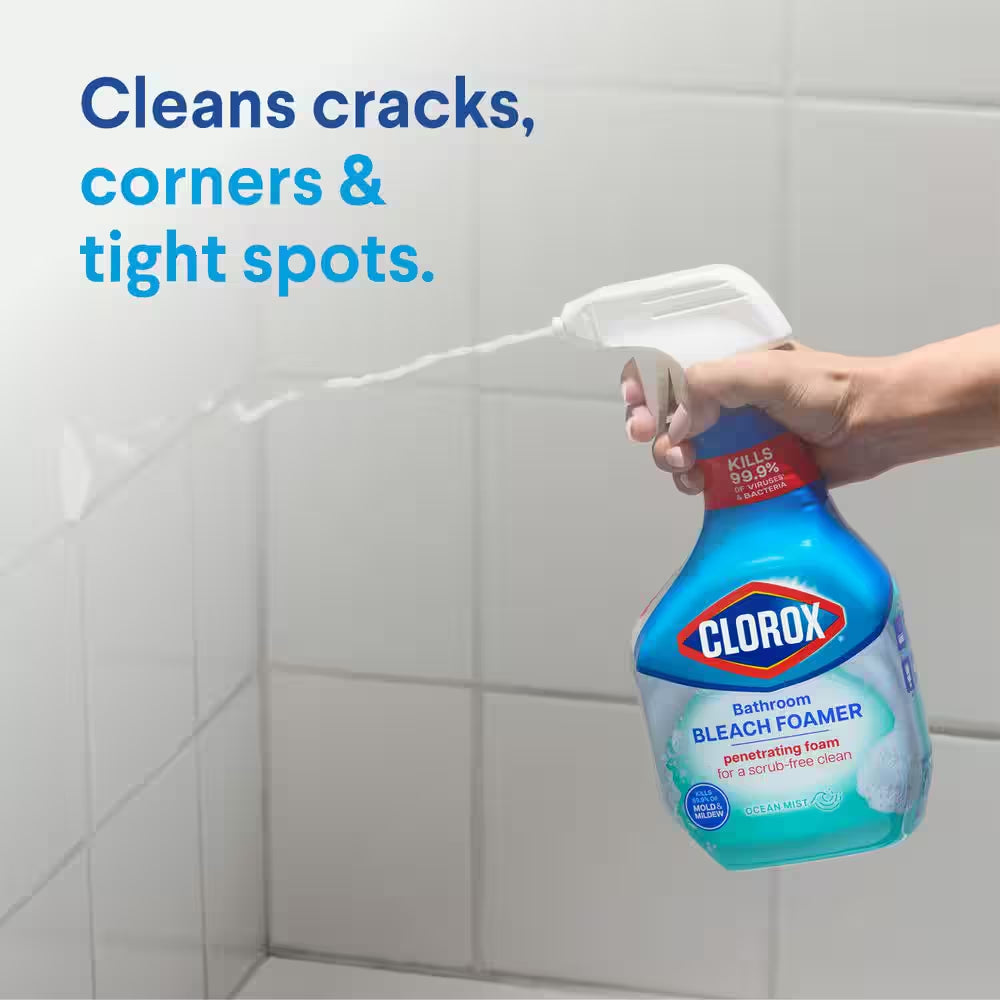 30 Oz. Bathroom Foamer with Bleach Spray