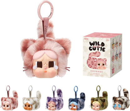 Crybaby Wild but Cutie Series - Vinyl Plush Pendant Blind Box, Random Design Action Figures Collectible Toys Decorations, Holiday Birthday Gifts for Girls and Boys, Whole Set