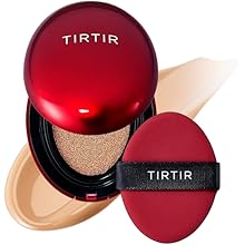 TIRTIR Red Cushion Foundation Mask Fit Full Coverage Weightless Skin Fit Satin Glow Finish Buildable