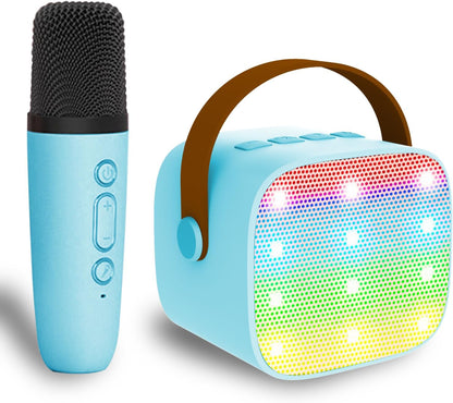 Mini Karaoke Machine for Kids & Adult, 4-12 Years Old Girls Christmas Birthday Gift for Girls & Boys, Karaoke Toys Gifts for Girls Ages 4, 5, 6, 7, 8, 9, 10, 12 +Year Old Birthday Party
