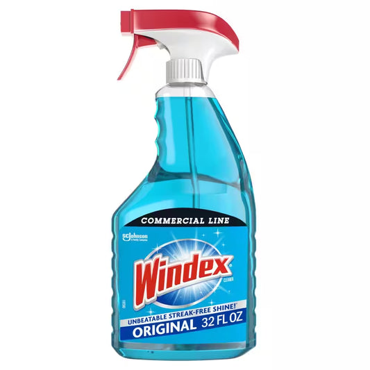 32 Oz. Commercial Line Trigger Bottle Original Glass Cleaner