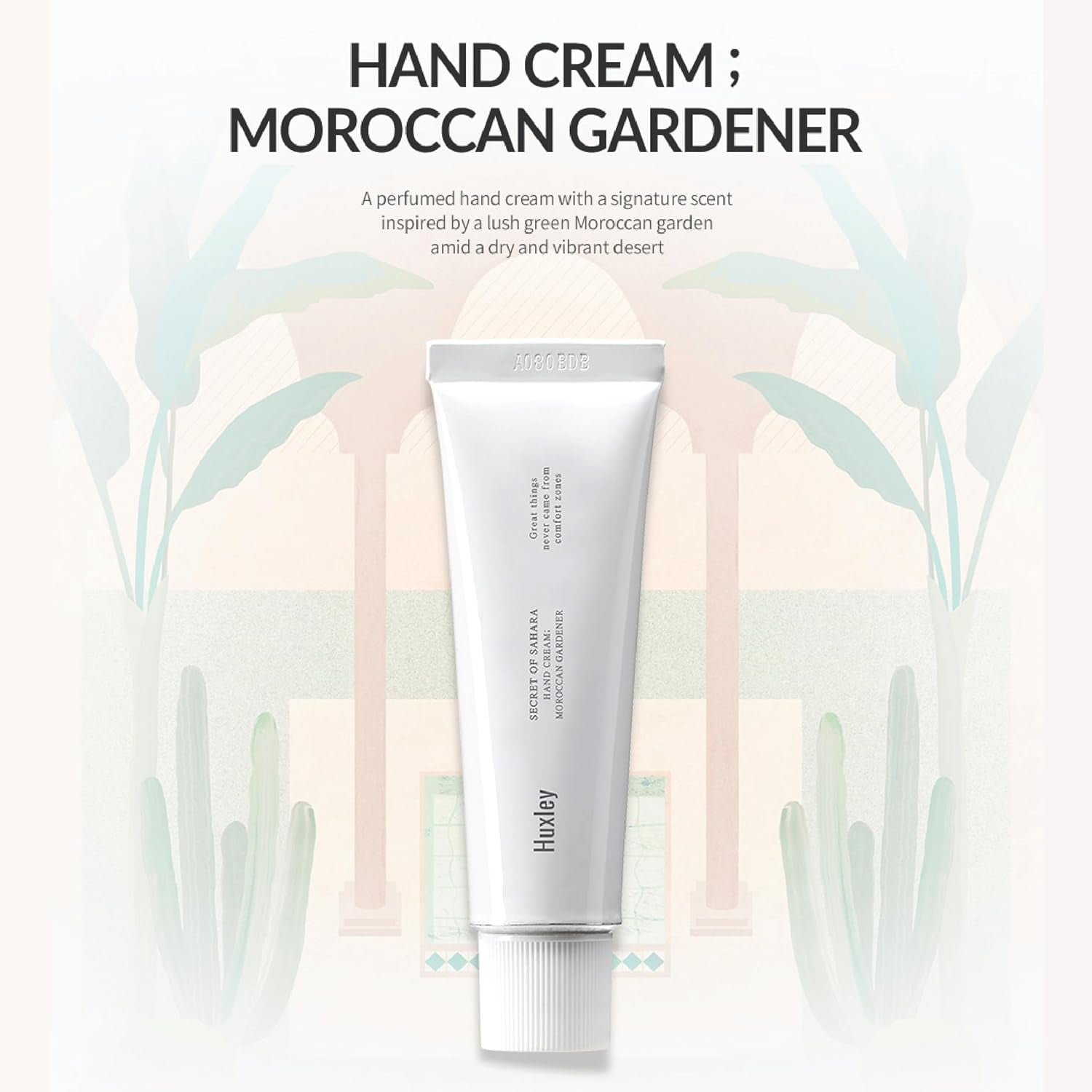 Secret of Sahara Hand Cream 30Ml | Hydrates, Nourishes & Softens Skin | Non-Greasy Moisturizer That Soothes and Softens Hands | Hand Cream for Women & Men (1.01 Fl Oz, Moroccan Gardener)