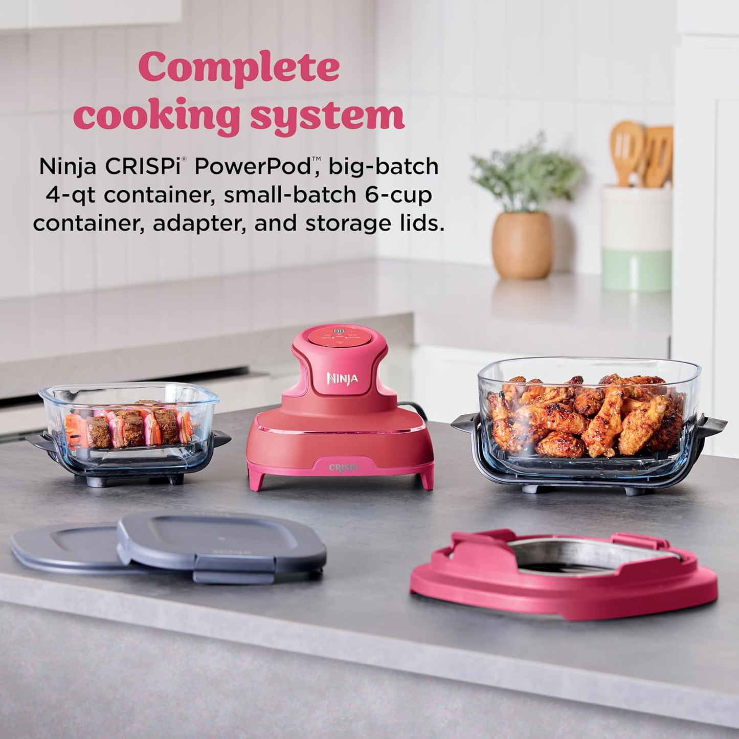 | Air Fryer | Crispi 4-In-1 Portable Cooking System