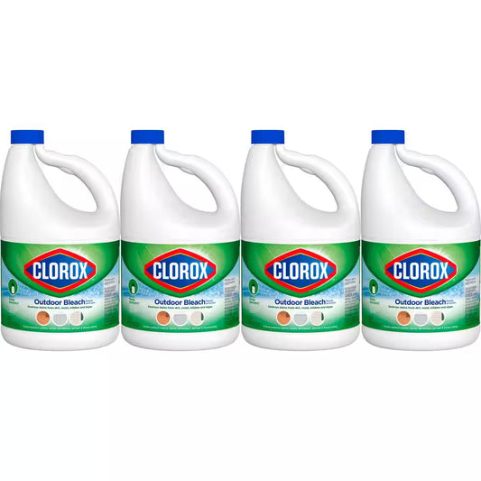 121 Oz. Pro Results Concentrated Liquid Outdoor Bleach Cleaner (4-Pack)