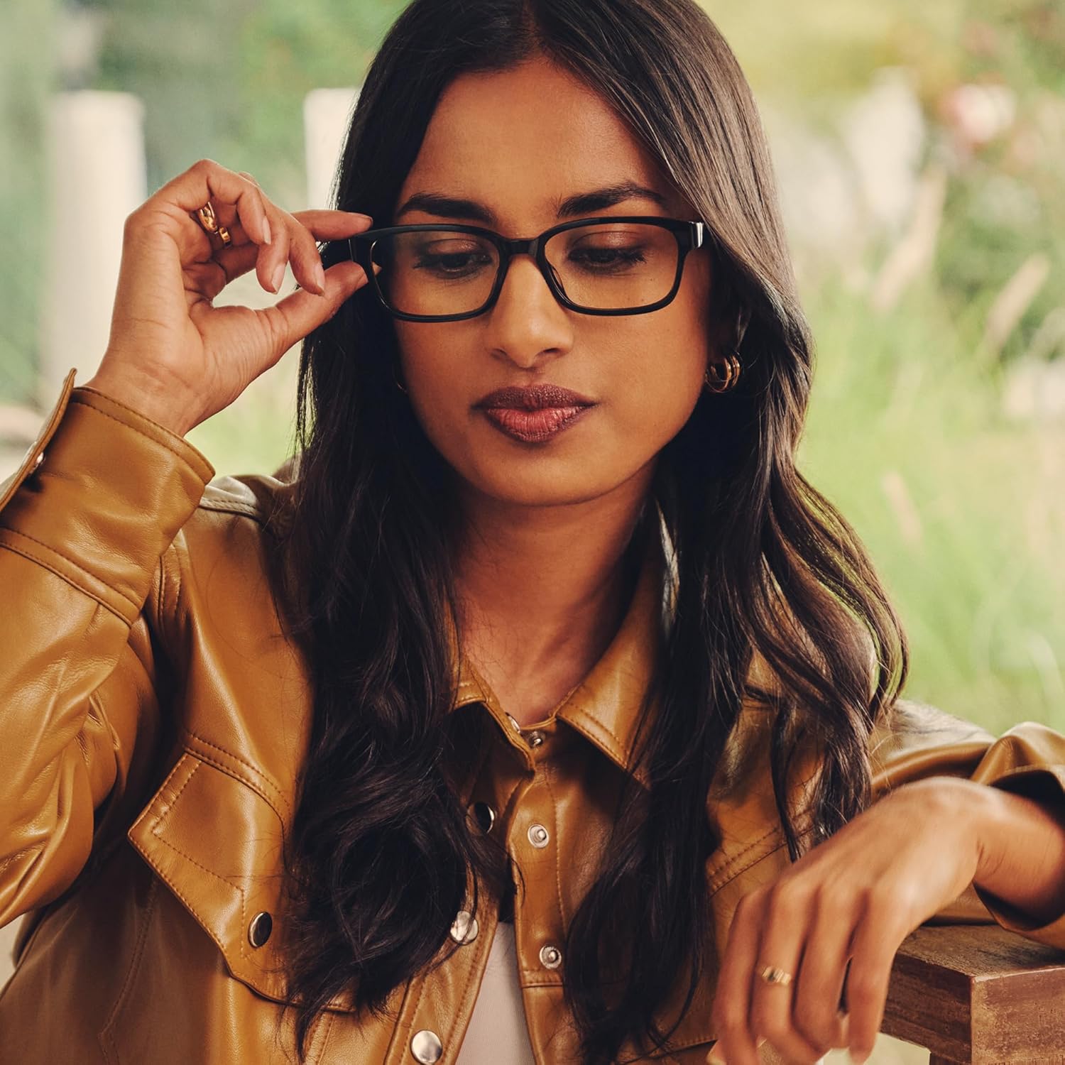 Echo Frames (3Rd Gen) | Smart Glasses with Alexa | Rectangle Frames in Classic Black with Prescription Ready Lenses
