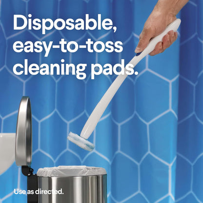 Original Cleaning System, Toiletwand, Storage Caddy, 6 Refill Heads, (Package May Vary)