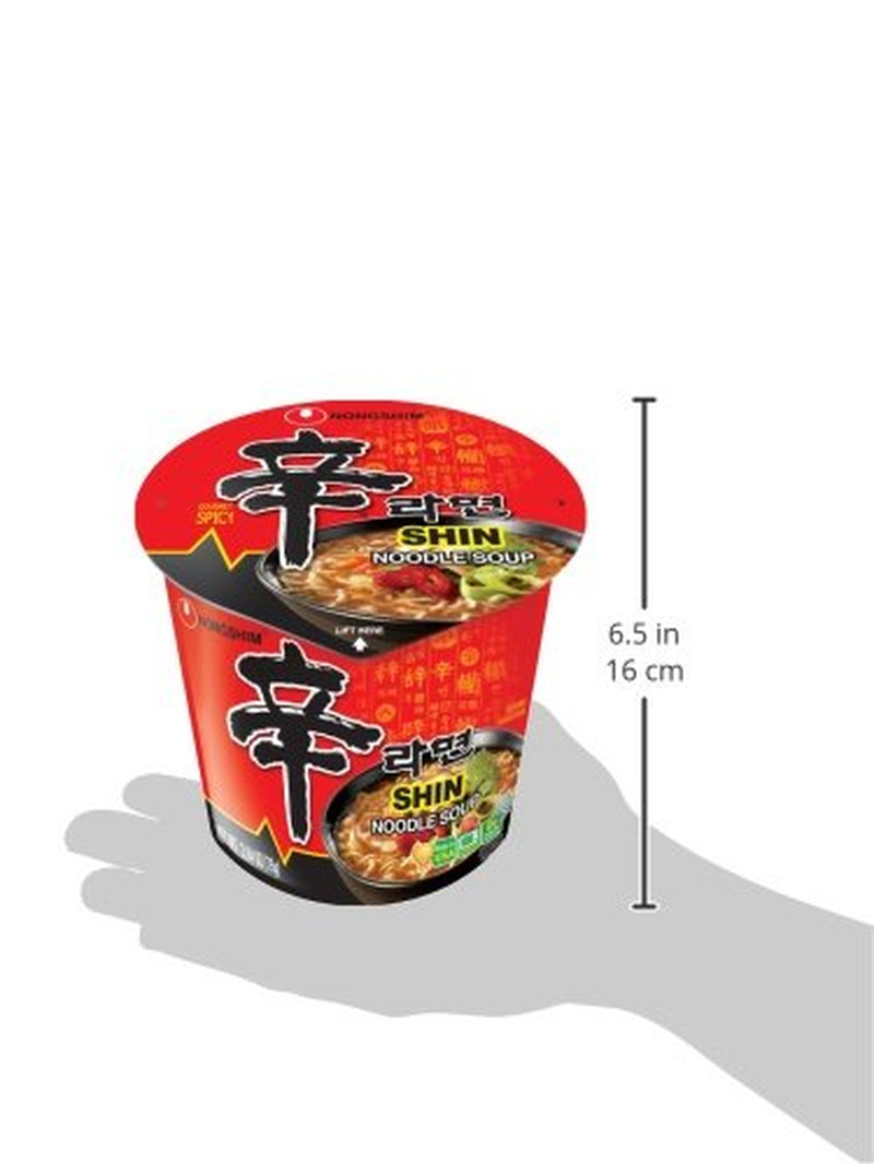Shin Original Ramyun Cup, 2.64 Ounce (Pack of 6)