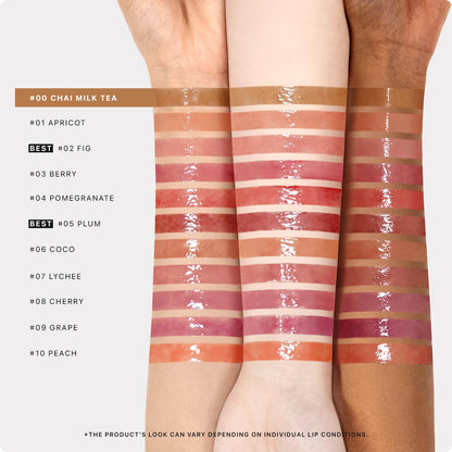 HONEY MELTING LIP (00 CHAI MILK TEA) SOFT LIP STICK Hydrating Gloss, Moisturizing Balms, Sheer Tint, Shine & Nude, Glowy Finish, Korean Make Up