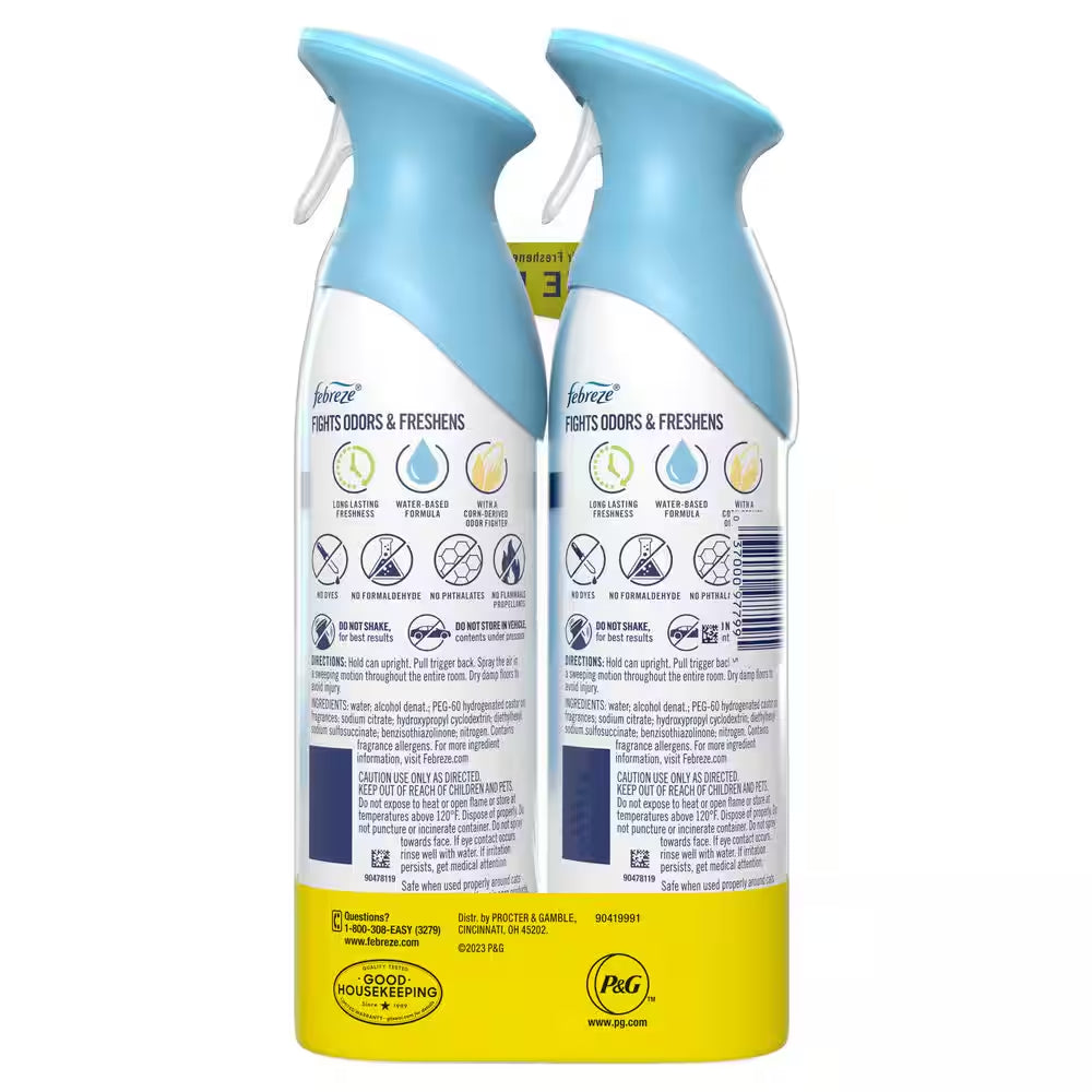 Air Effects 8.8 Oz. Linen and Sky Scent Air Freshener Spray (2 Count)