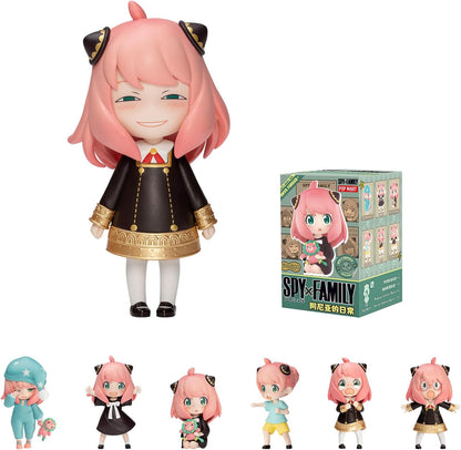 Spy × Family Anya'S Daily Life Series Figures, Spy Blind Box Figures, Random Design Action Figures Collectible Toys Home Decorations, Holiday Birthday Gifts for Boys and Girls, Single Box