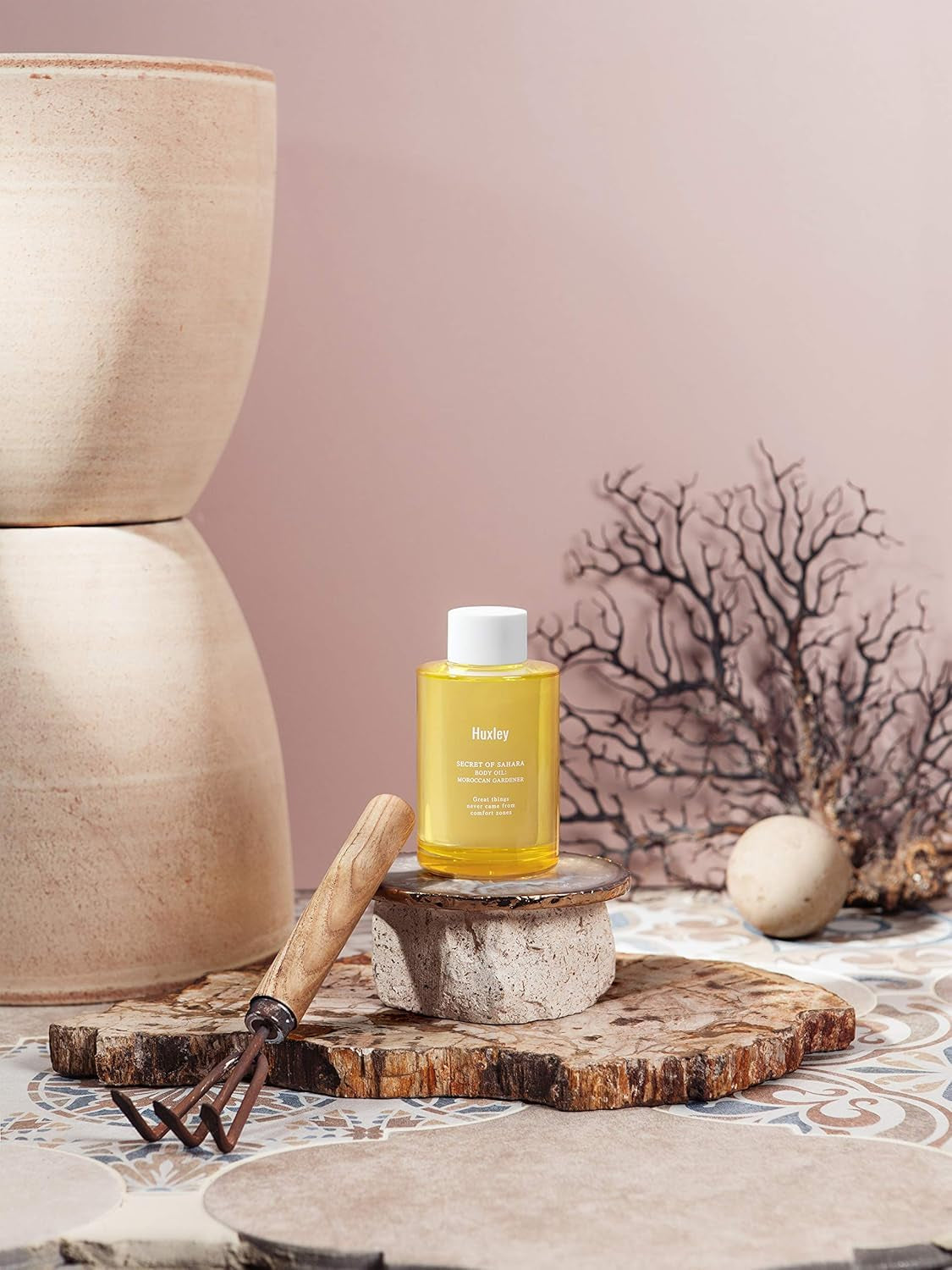 Secret of Sahara Body Oil Moroccan Gardener 3.38 Fl. Oz | Korean Ultra Hydrating Body Oil | Deep Hydration with Vitamins A, B2, E and K (New Package)