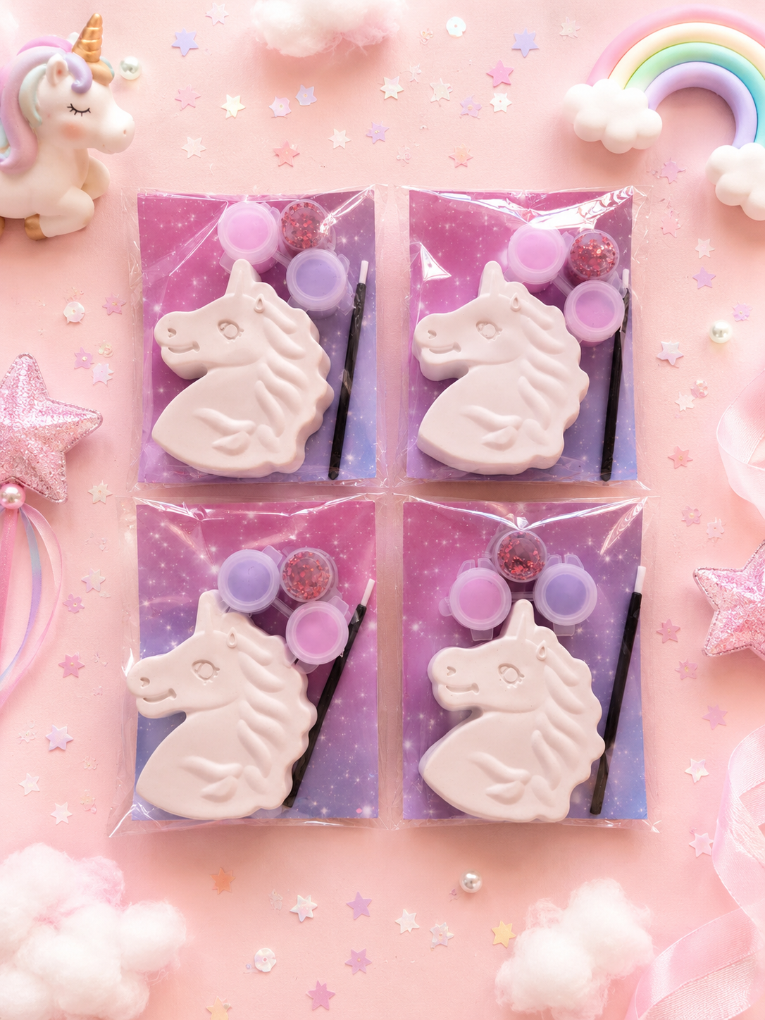 Unicorn Party Favor Magnet DIY Painting Kit
