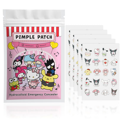 Hello Kitty Acne Patches 100PCS – Cute Hydrocolloid Concealer Spot Stickers