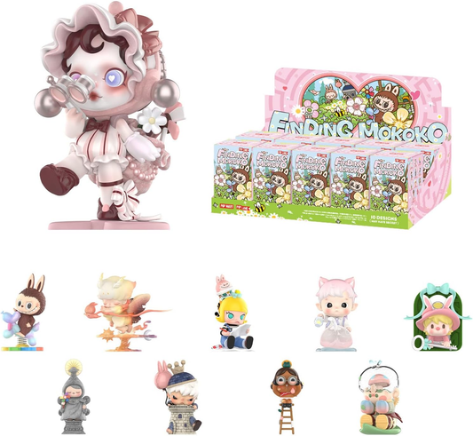 Find the MOKOKO Series Figures, 10Pcs Blind Box Figures, Random Design Action Figures Collectible Toys Home Decorations, Holiday Birthday Gifts, Whole Set