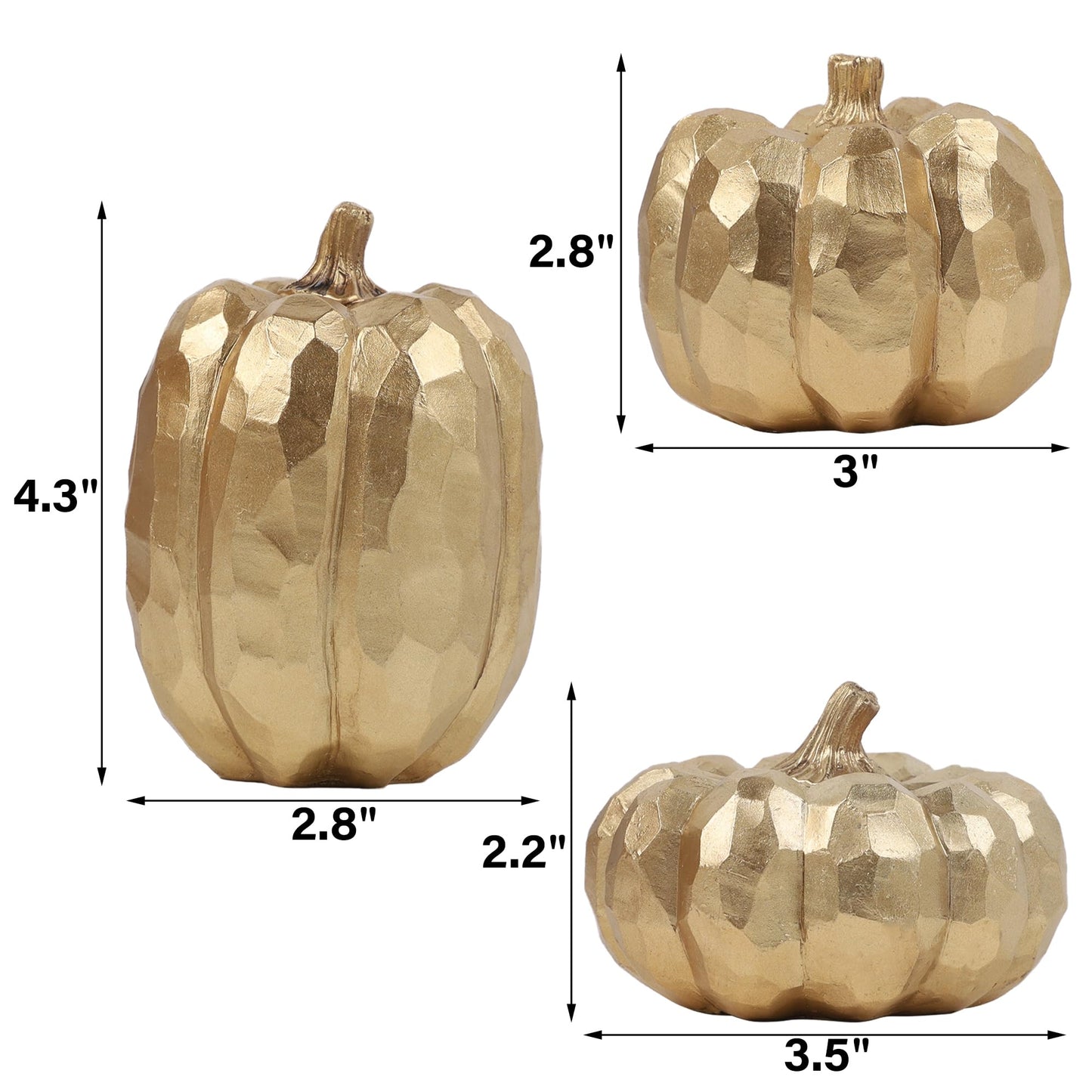 Fall Decorations for Home-6Pcs Mini Pumpkins & 2Pcs Gourds, 30Pcs Autumn Leaves & 10Pcs Acorns, 2Pcs Pinecones Centerpiece Set -Thanksgiving Harvest Decor for Table, Mantel, Party Backdrop