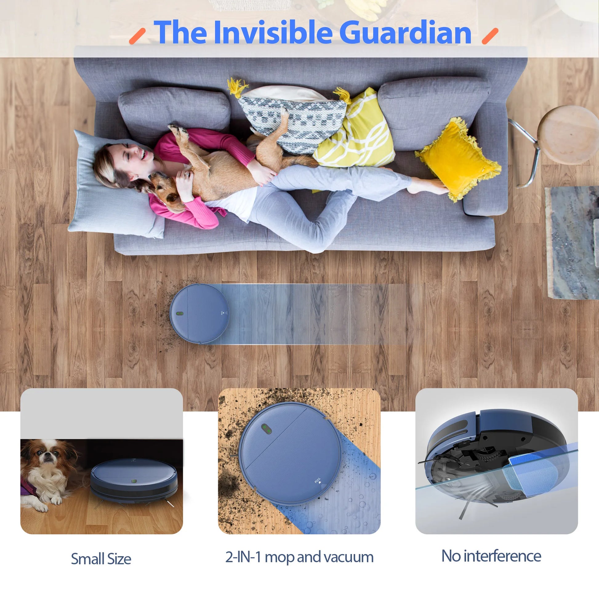 US Local Stock Autonomous Vacuum Cleaner Mop Automatic Cleaning Mopping Robot Multifunctional Aspirador Sweeping Dry Functions