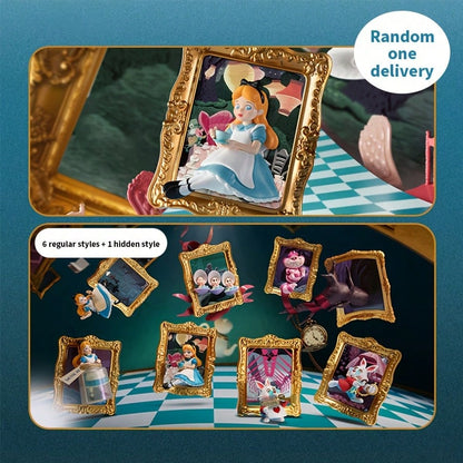 🎨 MINISO Disney Alice in Wonderland Art Gallery Series Blind Box – Mystery Collectible Figure (1 Random Box)