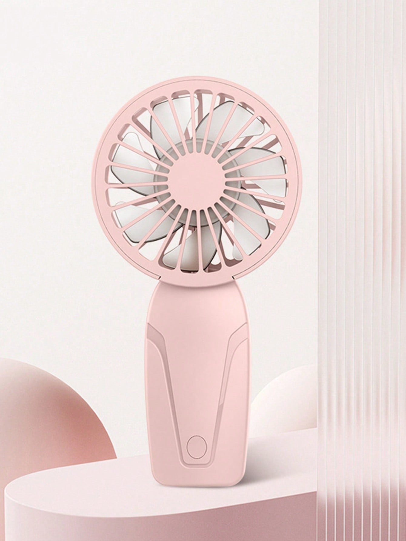 Mini Portable Handheld Fan – USB Rechargeable 7-Blade Cooling Fan
