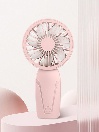 Mini Portable Handheld Fan – USB Rechargeable 7-Blade Cooling Fan