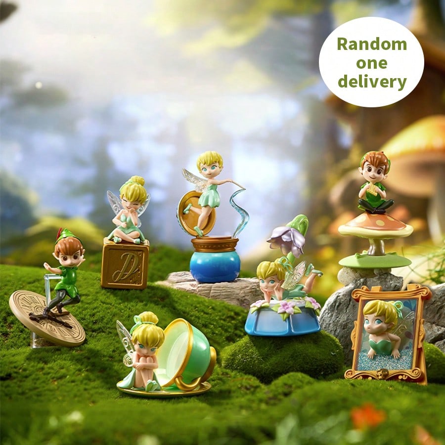 🧚 MINISO Disney Peter Pan Magic Treasure Functional Blind Box – Mystery Collectible Figure (1 Random Box)