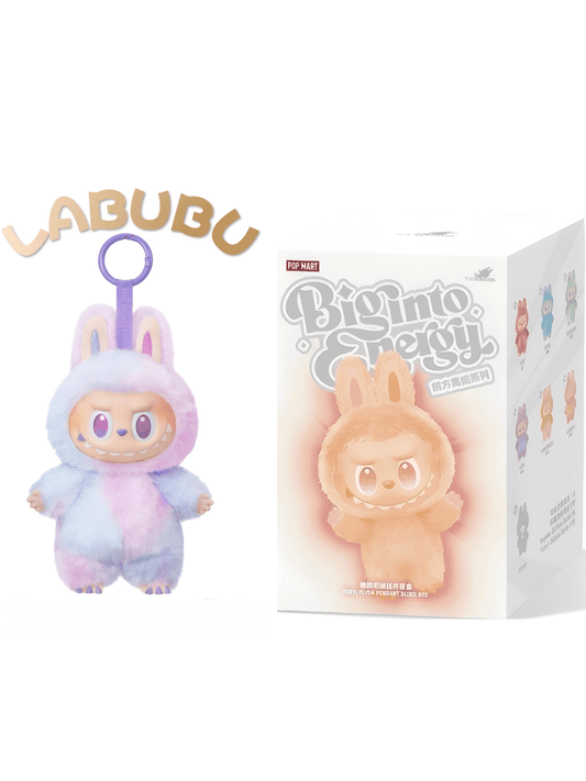 ) 🧸 POP MART Labubu THE MONSTERS 3.0 Plush Keychain Blind Box – Authentic Mystery Collectible (1 Box)
