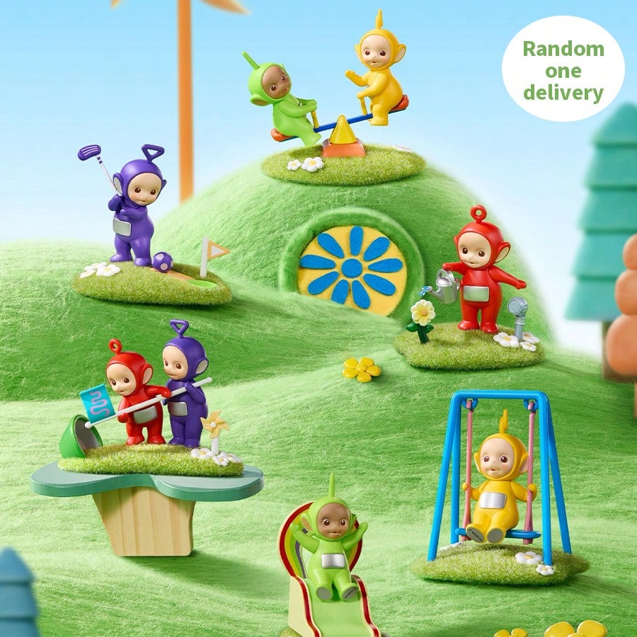 📺 MINISO Magic Island Series TV Teddy Bear Blind Box – Mystery Collectible Figure (1 Random Box)