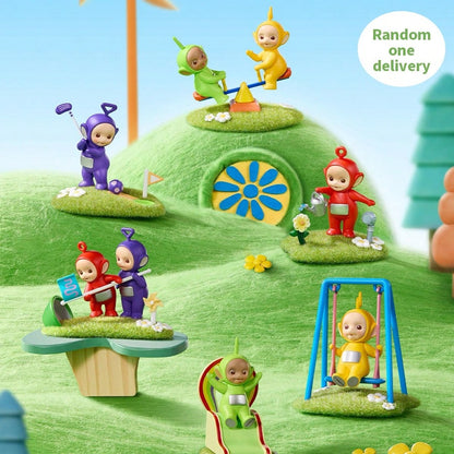 📺 MINISO Magic Island Series TV Teddy Bear Blind Box – Mystery Collectible Figure (1 Random Box)