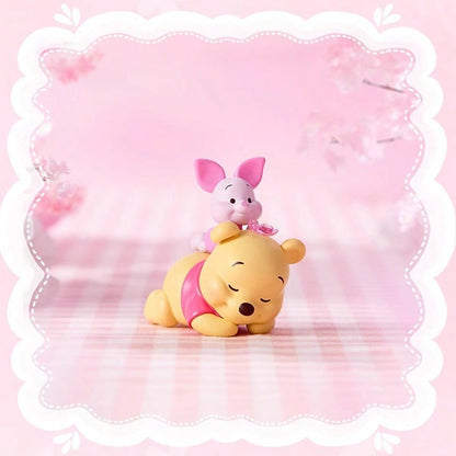 🌸 MINISO Disney Cherry Blossom Season Series Spring Whispers Blind Box – Mystery PVC Collectible Figure (1 Random Box)